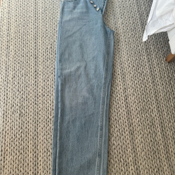 AGOLDE crossover light wash jeans size: 22 - Picture 3 of 8
